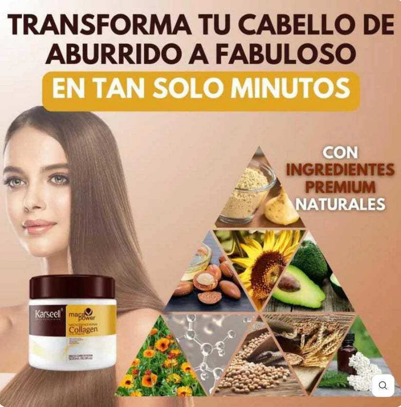 Karssell® El secreto de un cabello sano, hidratado y sin cresposidad (Copia)