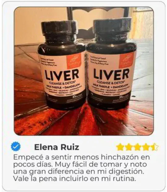 Sandhus Liver Cleanse importado de USA: Su fórmula fue diseñada bajo la tecnología HepaClean™ de USA