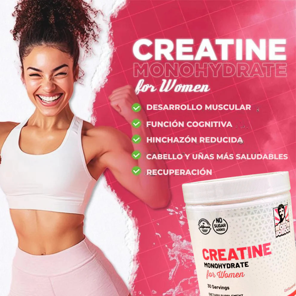 Creatina Monohidratada OLD SCHOOL - Activa Tus Curvas, Despierta Tu Figura