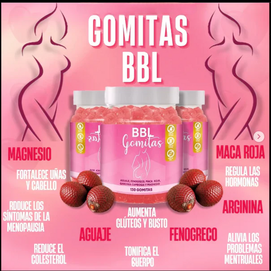 GOMITAS DE AGUAJE - 130 GOMITAS 🍑