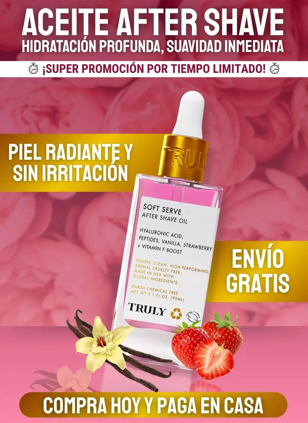 🌸ACEITE ACLARANTE TRULY🌸Una piel radiante, sin manchas